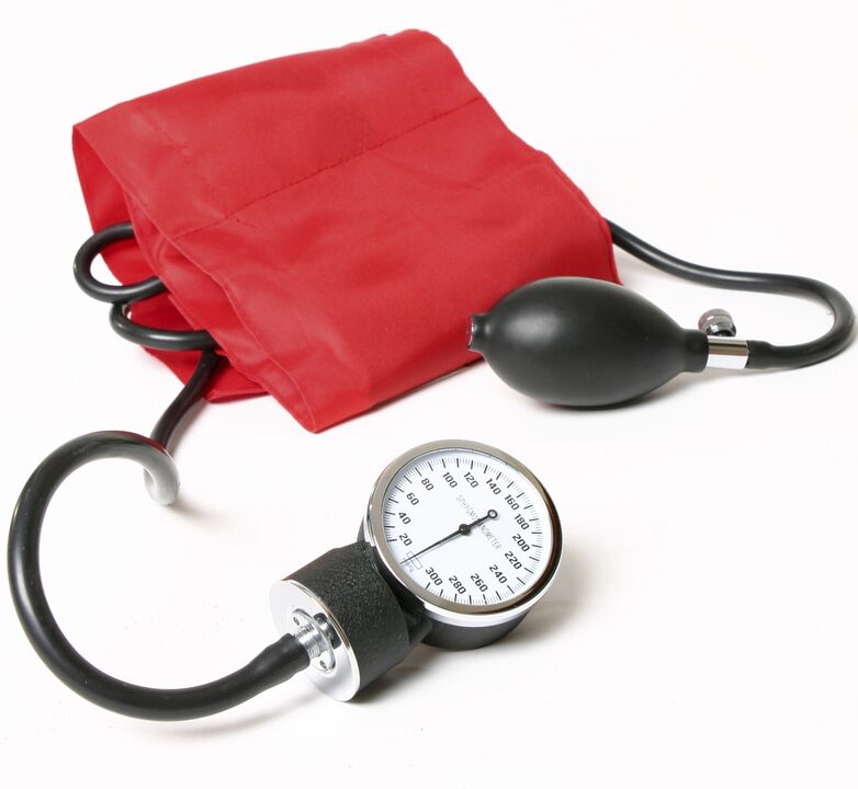 Tonometer - en Apparat fir Blodderdrock fir Hypertonie ze moossen